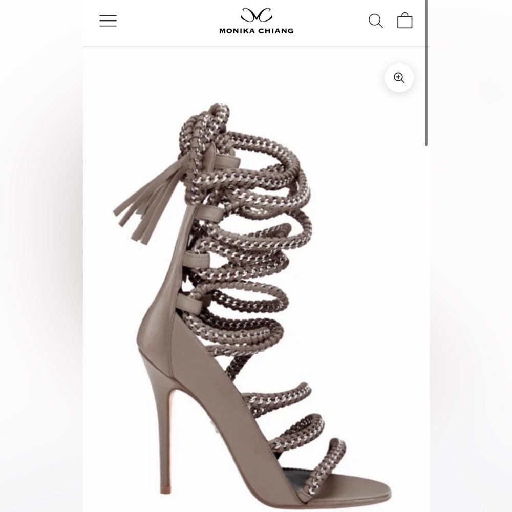 MONIKA CHIANG
IMENA II SLATE CALF SANDALS